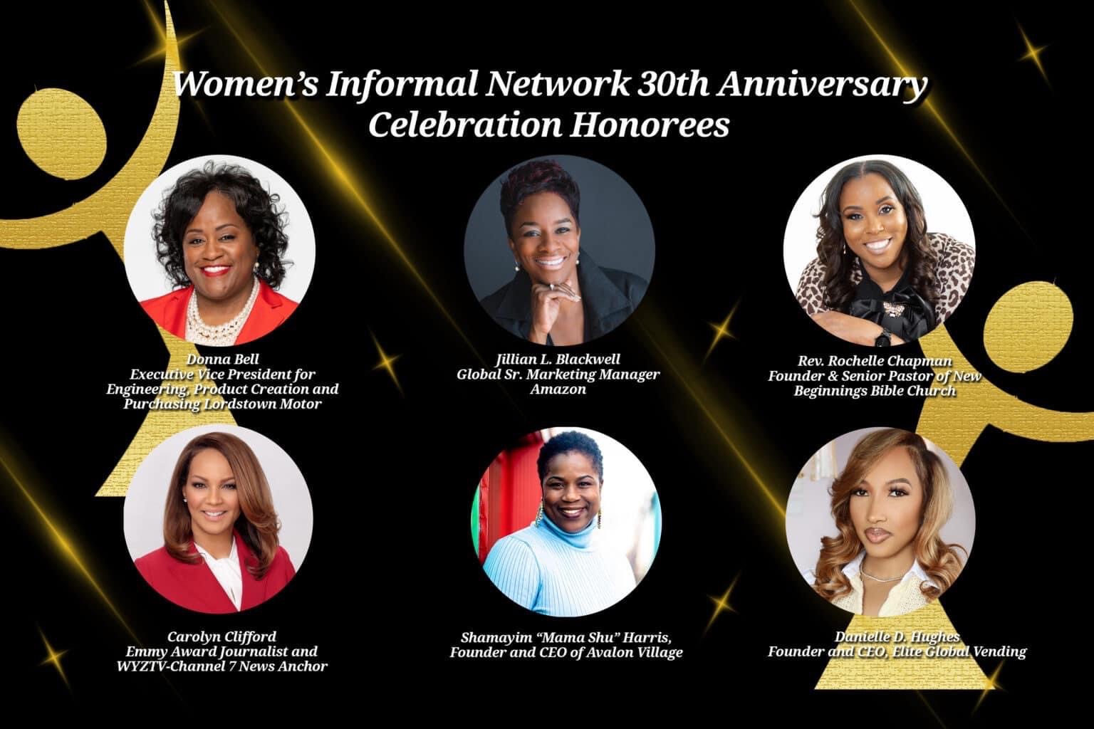 Rochelle Chapman and other honorees